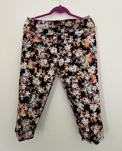 Zac rachel floral crop - floral, pant